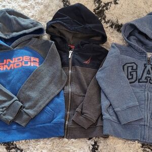 4/4T Sweatshirt Bundle: Under Armour, Nautica & GAP